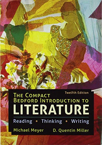9781319273828: The Compact Bedford Introduction to Literature + Launchpad Solo for Literature Six-months Access