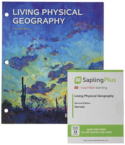 Beispielbild fr Loose-leaf Version for Living Physical Geography 2e & SaplingPlus for Gervais' Living Physical Geography 2e (Six-Months Access) zum Verkauf von HPB-Red