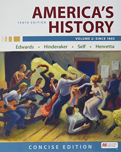 Stock image for America's History: Concise Edition, Volume 2 for sale by GF Books, Inc.