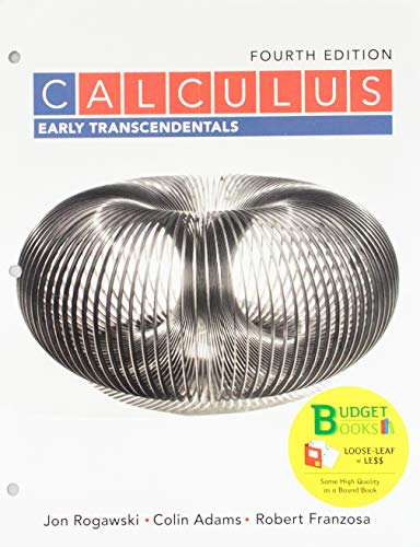 Stock image for Loose-leaf Version for Calculus: Early Transcendentals 4e & SaplingPlus for Calculus Early Transcendentals 4e (Forty-Eight Months Access) for sale by Campus Bookstore
