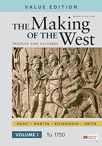 Stock image for The Making of the West, Value Edition, Volume 1: Peoples and Cultures for sale by HPB-Red