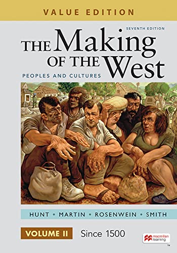 Beispielbild fr The Making of the West, Value Edition, Volume 2 zum Verkauf von Blackwell's