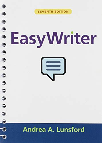 Stock image for Easywriter 7e & Documenting Sources in APA Style: 2020 Update for sale by Buchpark