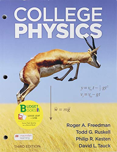 Beispielbild fr Loose-leaf Version for College Physics zum Verkauf von BooksRun