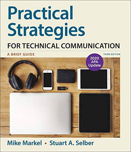 Imagen de archivo de Practical Strategies for Technical Communication with 2020 APA Update: A Brief Guide a la venta por BooksRun