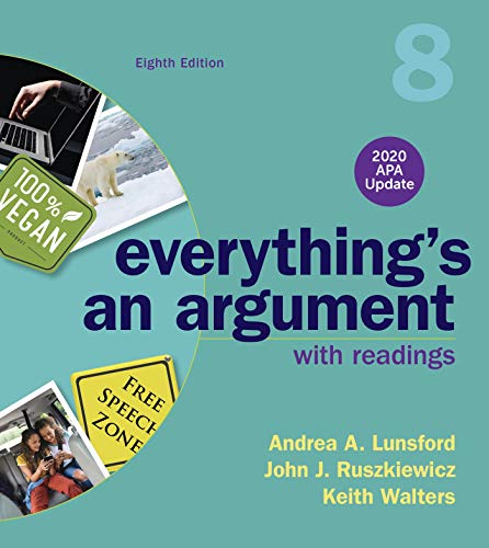 Imagen de archivo de Everything's an Argument with Readings, 2020 APA Update a la venta por ThriftBooks-Atlanta