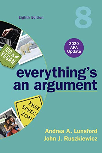 Beispielbild fr Everything's An Argument with 2020 APA Update zum Verkauf von BooksRun