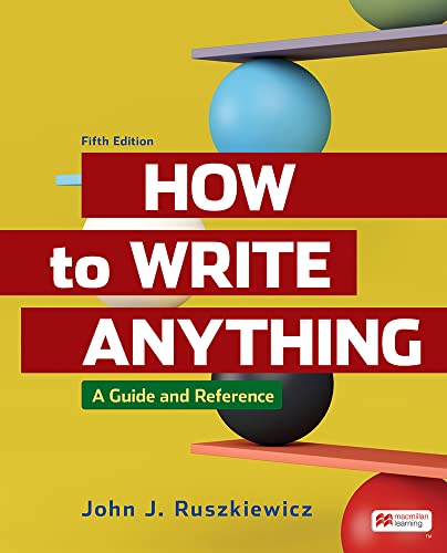 Stock image for How to Write Anything: A Guide and Reference for sale by HPB-Red