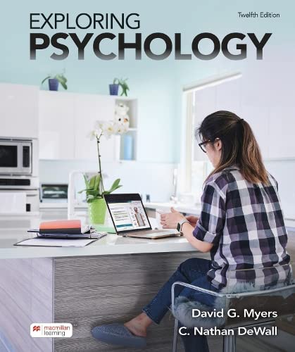 Imagen de archivo de Exploring Psychology (International Edition) a la venta por THE SAINT BOOKSTORE