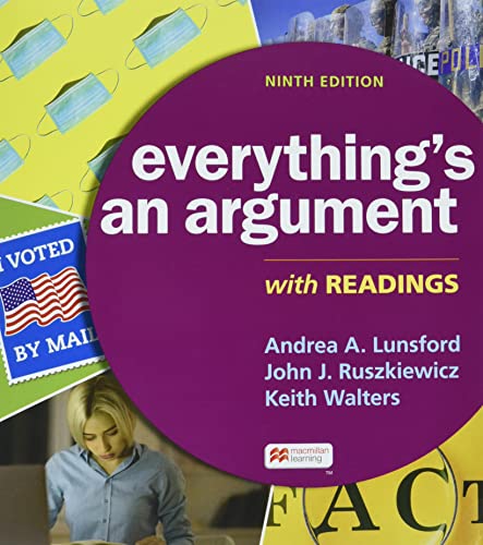 Stock image for Everything's an Argument With Readings + Achieve for Everything's an Argument With Readings 9th Ed 1-term Access for sale by GreatBookPrices