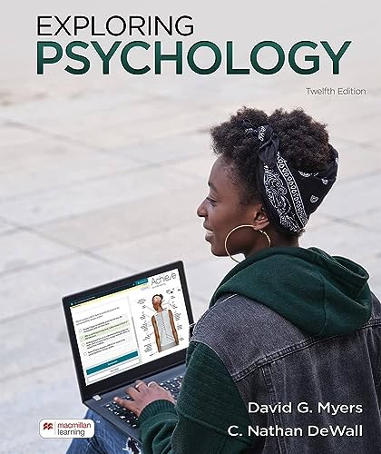 9781319470760: Exploring Psychology + Achieve for Exploring Psychology 1-term Access