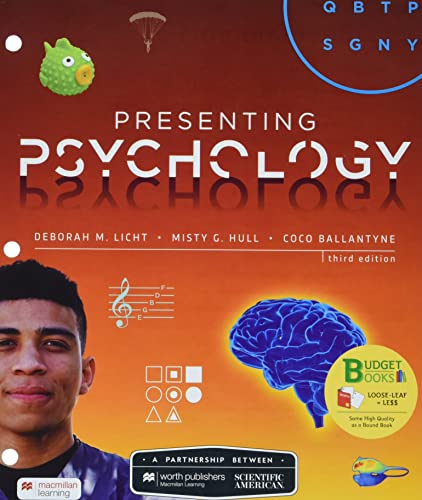 9781319472443: Scientific American - Presenting Psychology + Achieve Read & Practice for Scientific American - Presenting Psychology 1-term Access