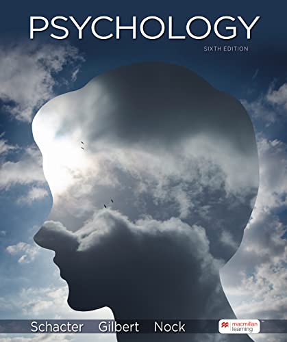Stock image for Psychology (international Edition) Sixth Edition for sale by GreatBookPrices