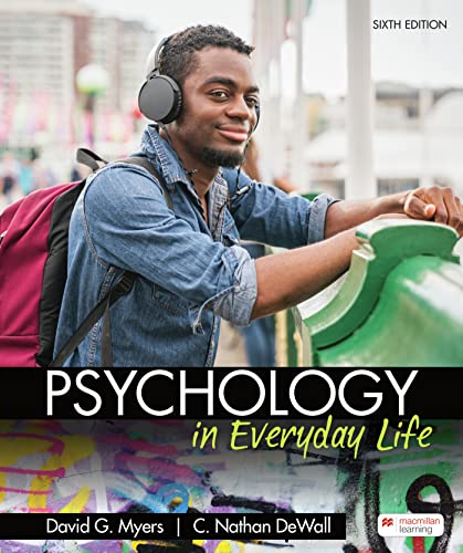 Beispielbild fr Psychology in Everyday Life (International Edition) zum Verkauf von Blackwell's