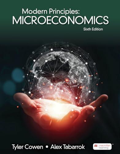 Beispielbild fr Modern Principles of Microeconomics (International Edition) zum Verkauf von Blackwell's
