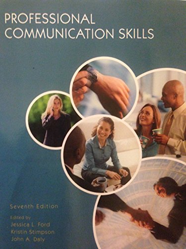 Beispielbild fr Professional Communication Skills zum Verkauf von BookHolders