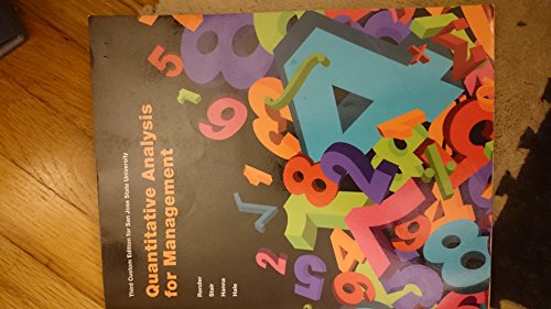 Immagine dell'editore per Quantitative Analysis for Management venduto da HPB-Red