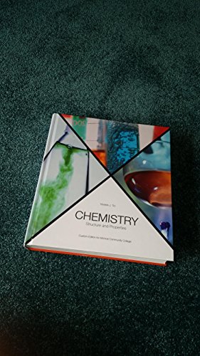 Imagen de archivo de Chemistry: Structures & Properties, Tro, Custom MCC Edition a la venta por The Book Cellar, LLC