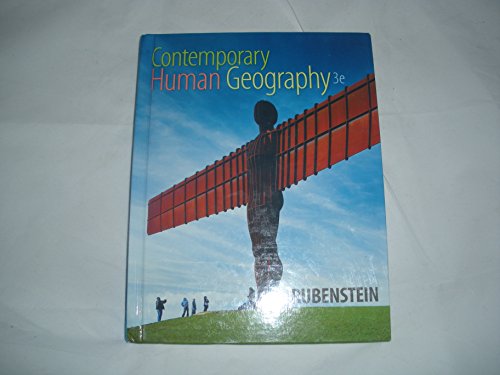 Beispielbild fr Contemporary Human Geography 3rd Edition zum Verkauf von ThriftBooks-Dallas