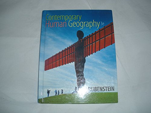 Stock image for Contemporary Human Geography 3rd Edition for sale by ThriftBooks-Dallas