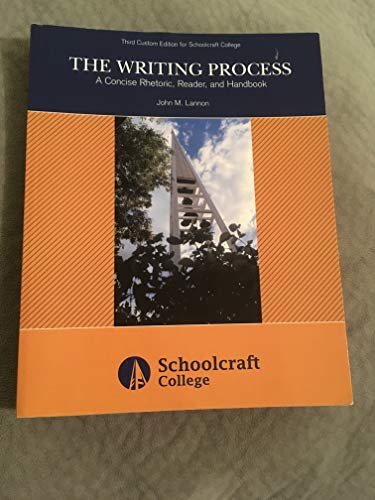 Stock image for The Writing Process: A Concise Rhetoric, Reader, and Handbook, 3/e for sale by SecondSale