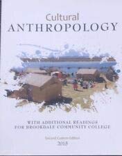Stock image for Cultural Anthropology: with additional readings for brookdale community college for sale by Bulrushed Books