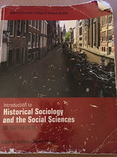 Stock image for Introduction to Historical Sociology and the Social Sciences for sale by The Book Cellar, LLC