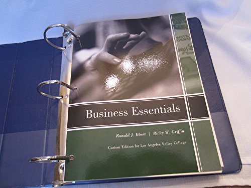 Imagen de archivo de Business Essentials a la venta por TextbookRush