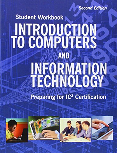 Imagen de archivo de Introduction to Computers and Information Technology Student Workbook a la venta por HPB-Red