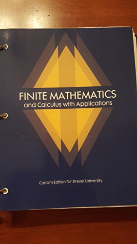 Stock image for Finite mathematics and Calculus with Applications for sale by HPB-Red