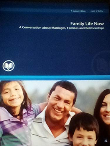 Beispielbild fr Family Life Now:Marriages,Families,Relationships zum Verkauf von HPB-Red