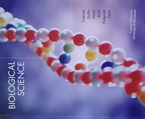 Imagen de archivo de Biological Science 6th Edition (Custom Edition for University of Minnesota) a la venta por HPB-Red