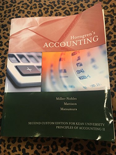 9781323440780: Horngren's Accounting