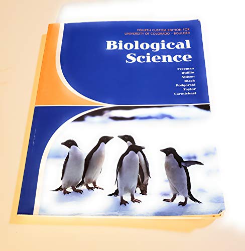 Beispielbild fr Biological Science Custom Edition For University Of Colorado Boulder zum Verkauf von GreatBookPrices