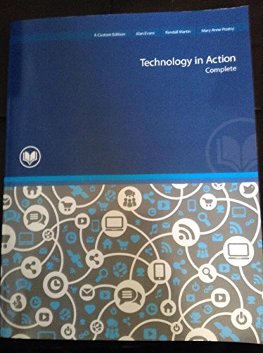 9781323568132: Technology in Action Complete (A Custom Edition) textbook