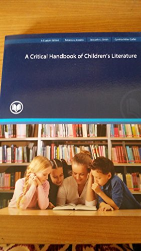 Stock image for Critical Handbook of Children's Literature Custom for sale by ThriftBooks-Atlanta