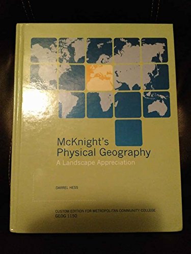 Beispielbild fr McKnight's Physical Geography A Landscape Appreciation 12th Edition zum Verkauf von HPB-Red