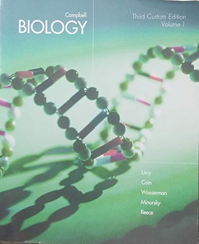 Stock image for Biology, Third Custom Edition, Volume 1 for sale by BooksRun