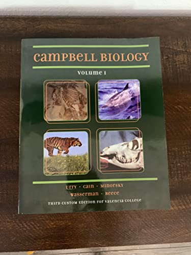 Stock image for Campbell Biology, Volume I, 3rd custom edition for Valencia College for sale by Gulf Coast Books
