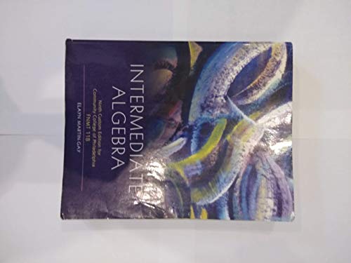 Stock image for Intermediate Algebra FNMT 118 (Ninth Custom Edition for Community College of Philadelphia) for sale by Better World Books