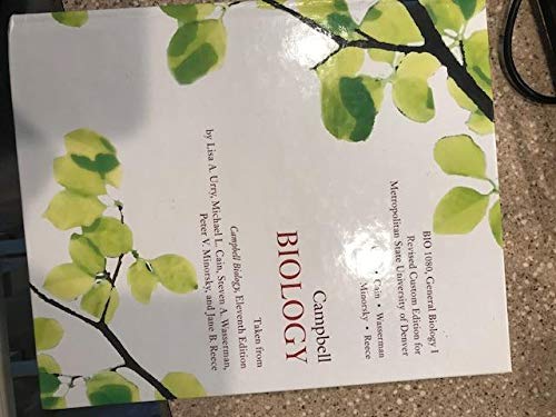 9781323799949: Campbell Biology, Revised Custom Edition for Metropolitan State University of Denver General Biology I