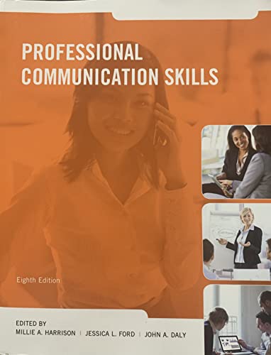 Stock image for Professional Communication Skills 8th Edition. for sale by HPB-Red