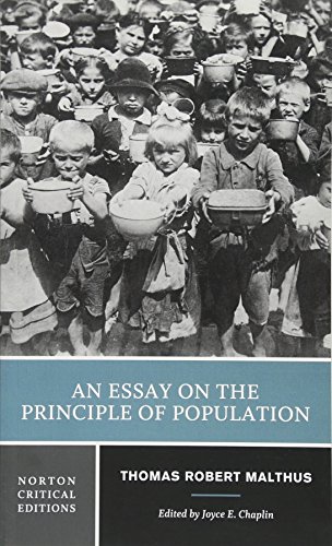 Imagen de archivo de An Essay on the Principle of Population (Norton Critical Editions) a la venta por Textbooks_Source