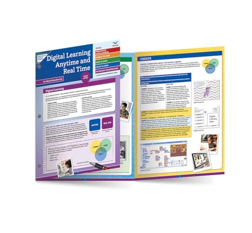 Imagen de archivo de Digital Learning Anytime and Real Time: Middle School (A Norton Quick Reference Guide) a la venta por Bellwetherbooks