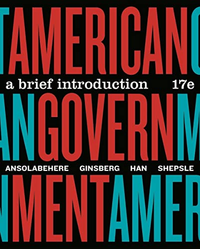 Imagen de archivo de American Government - a Brief Introduction a la venta por TextbookRush