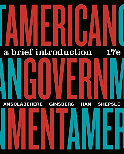 Stock image for American Government - a Brief Introduction for sale by TextbookRush