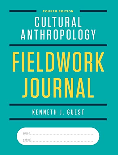 Stock image for Cultural Anthropology Fieldwork Journal for sale by BooksRun