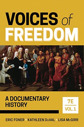 9781324042174: Voices of Freedom: A Documentary History (Volume 1)