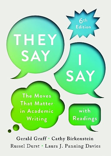 9781324070139: They Say / I Say With Readings