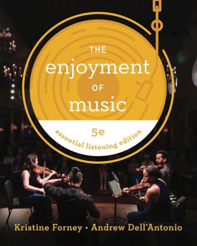 Stock image for Enjoyment of Music: Essential Listening Edition for sale by Greenway